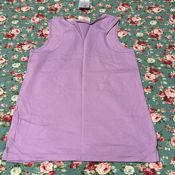 Woman’s small tank top (Cat & Jack) new with tags purple tee. Summer wear ☀️ - Picture 5 of 6